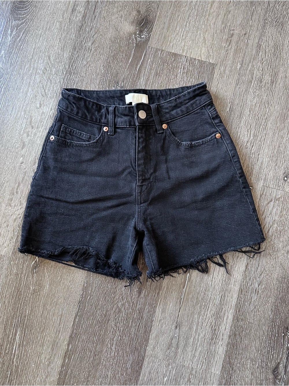 High Waisted Denim Shorts
